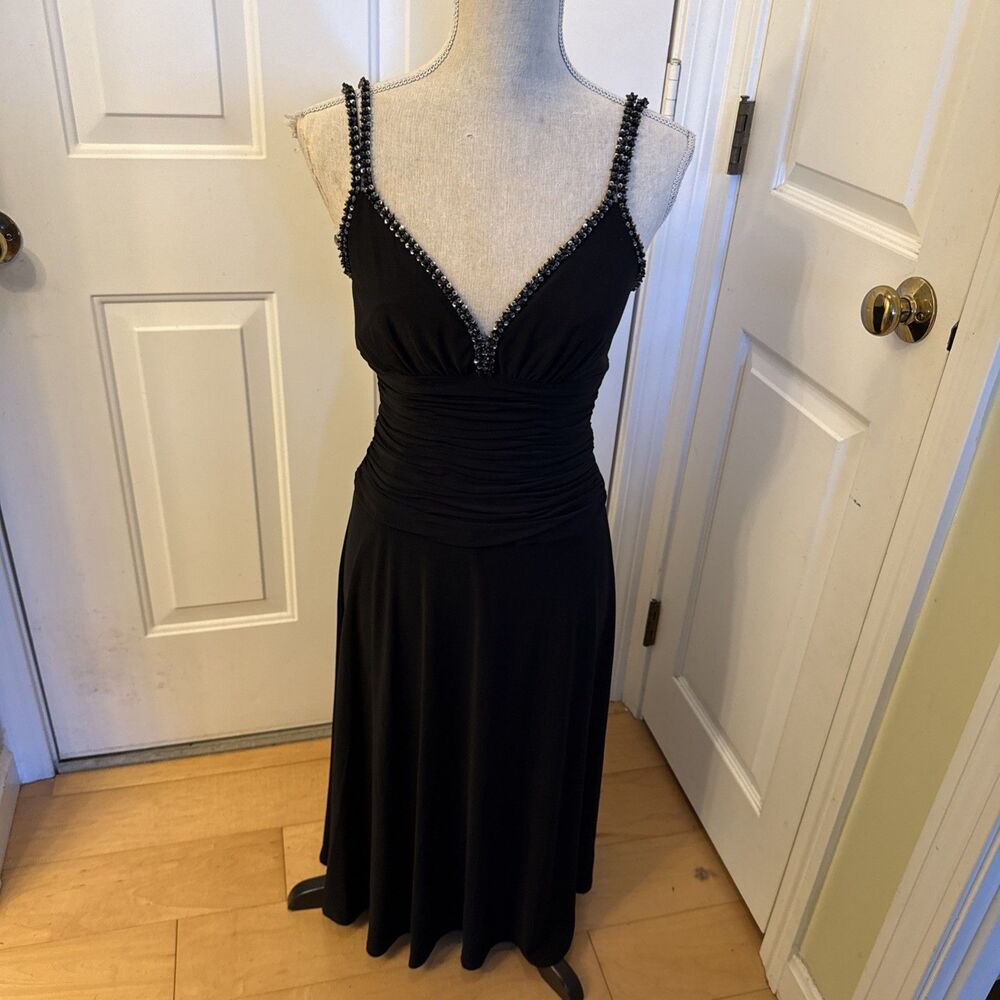 SEXY SPANDEX COMFORT Jones New York Women’s Size 6 Black Spandex Blend Dress